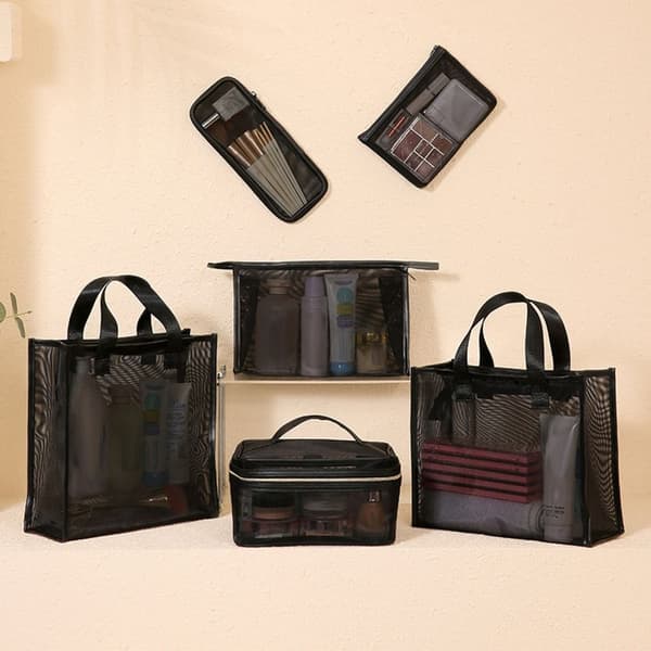 Mesh Makeup Taske Kosmetiktaske 2 2 2