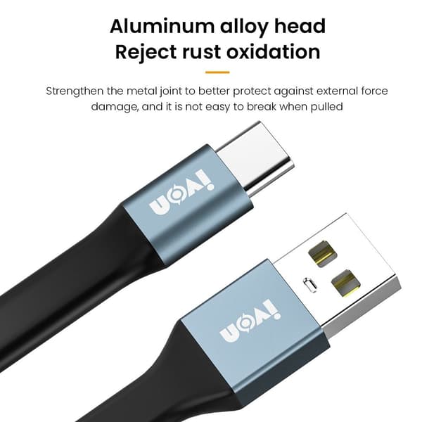 USB datakaapeli Pikalatauskaapeli GOLD TYYPILLE-C TYYPILLE-C Gold For Type-C-For Type-C