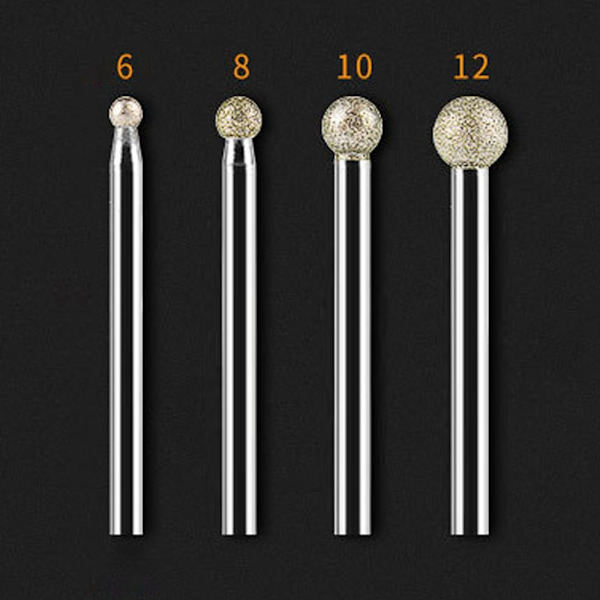 20 stk diamantslibehoved diamantbits 8MM 8mm