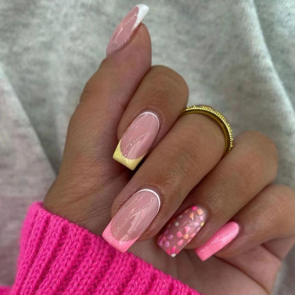 24st False Nails Long Square JP2530 JP2530 JP2530