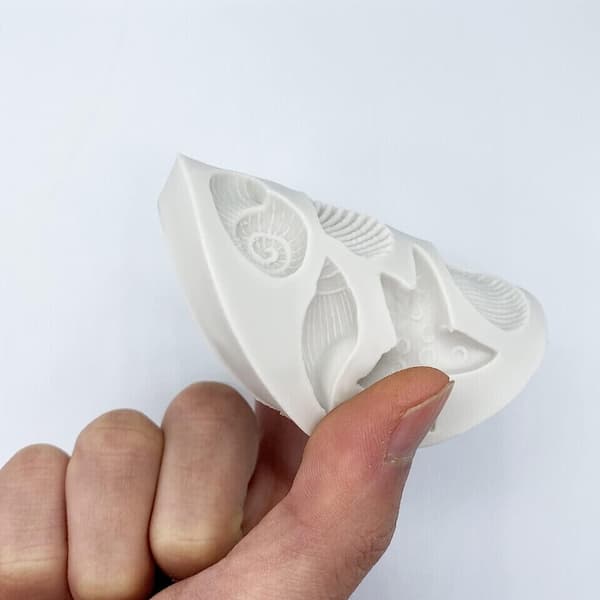 3 Stk Silikonform Bakeformer Havtema kakeformer