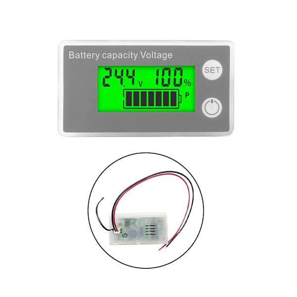 Batterikapacitetsindikator Digital voltmeter G G G