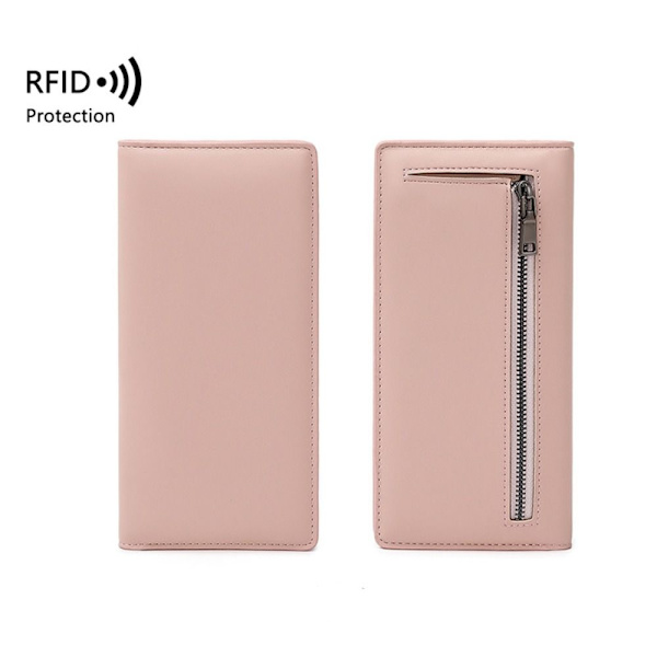 Naisten lompakko RFID Varkaudenesto Lompakko RUOANINEN pink