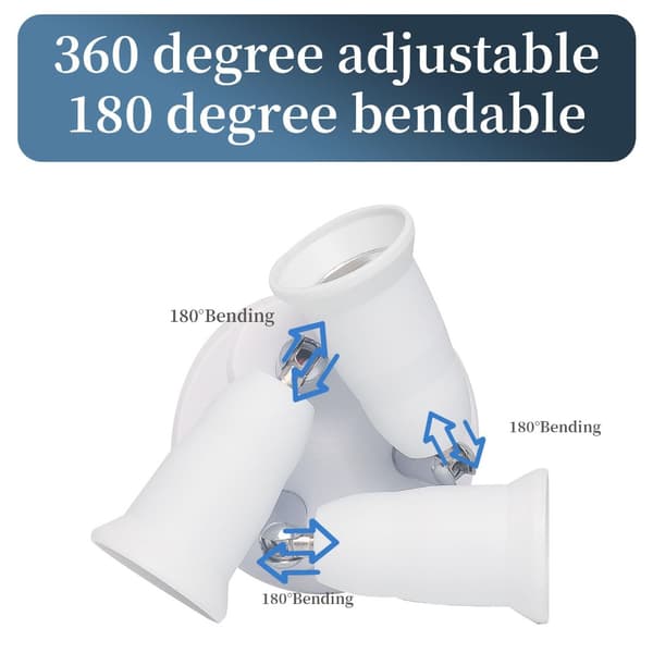 Lampeholder En delt tre Multihode En omgang Multiple