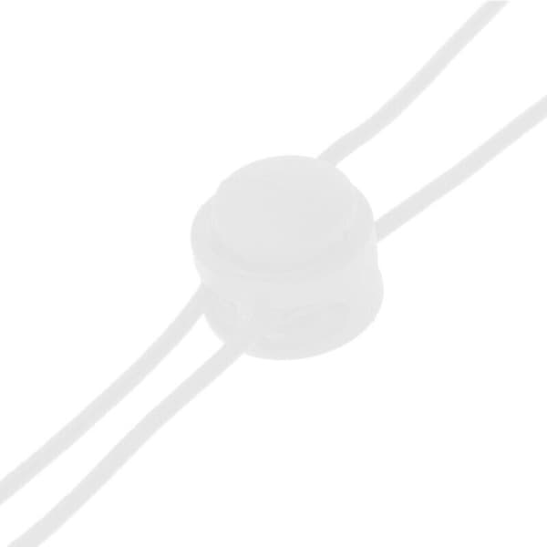 20 stk Hatt Hakestropp Hatt Holder HVIT white