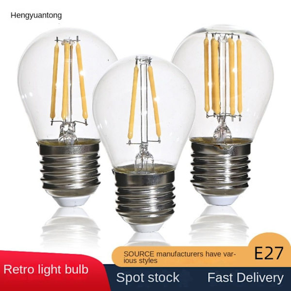 Vintage Retro Bulb Filament 2700K-2W 2700K-2W 2700K-2W