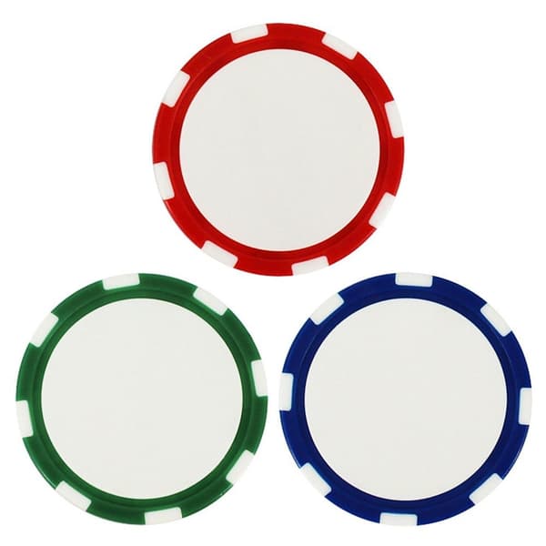 2STK Golf Mark Chip Golfball Posisjonsmarkør BLÅ 2STK 2STK Blue 2Pcs-2Pcs