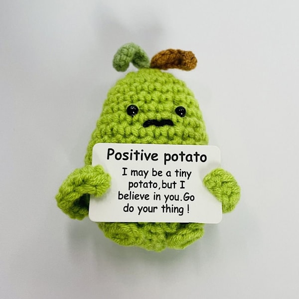 Hauska Positive Potato Neulottu Perunanukke E E E
