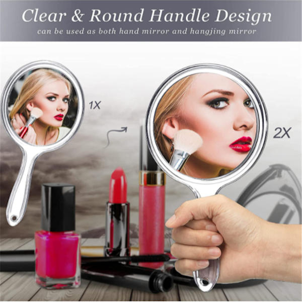 Handspegel Makeupspegel VIT white