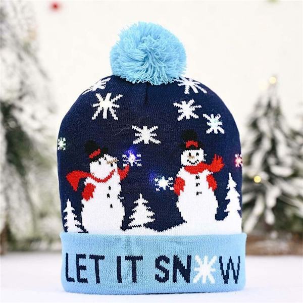 Julhattar med LED Light Up Beanie 6 6