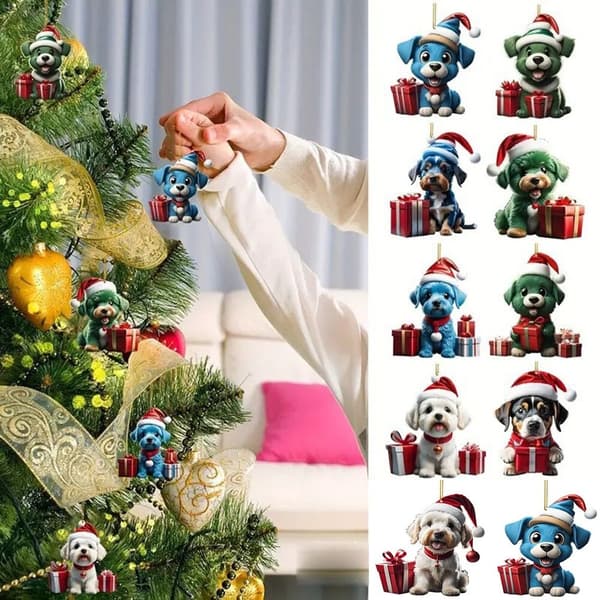 Juletræsanheng Julepynt 3 3 3
