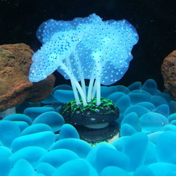 Kunstig Plante Akvarium Dekor RED DOT RED DOT Red Dot
