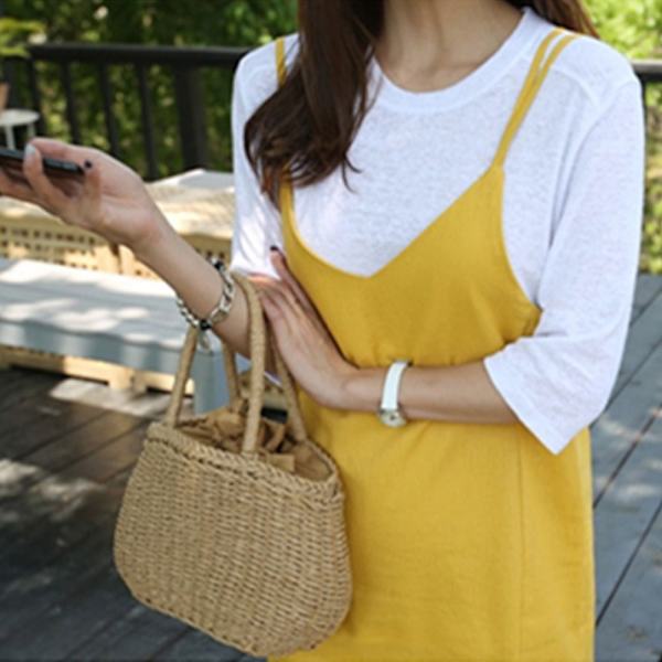 Halmtaske Halmtaske IVORY ivory