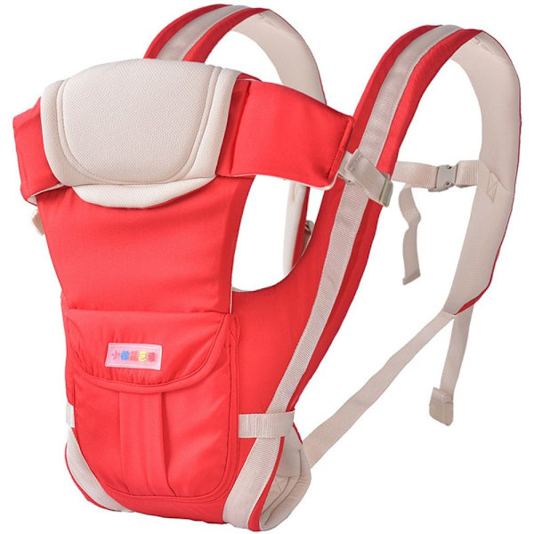 Bæresele Baby Slynge Wrap RØD MED BÆLTE MED BÆLTE Red With belt-With belt