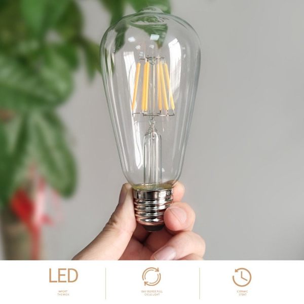 LED-lamppu Vintage polttimo 10WTAN 2700K TAN 2700K 10WTan 2700K