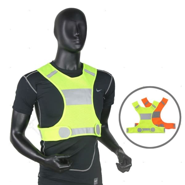 Pustende løpevest ORANGE M Orange M