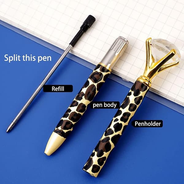 Crystal Diamond Penner Skrivepenner Kulepenner