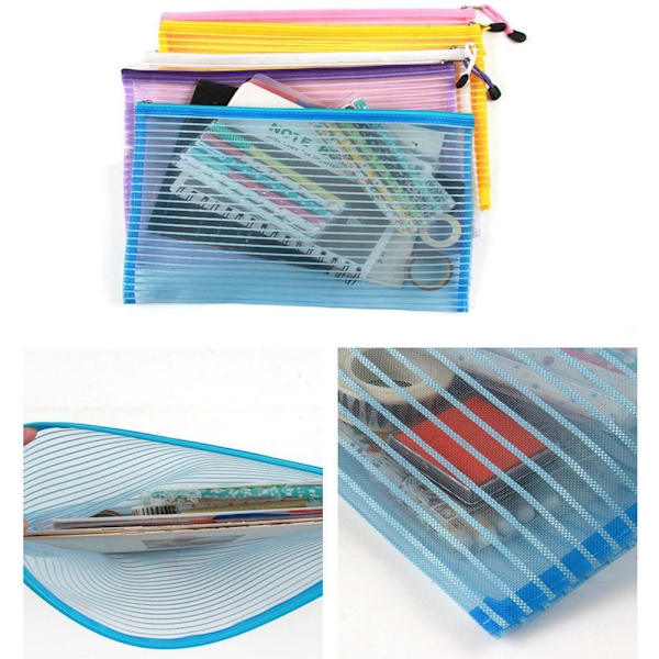 Mesh sminkeveske utendørs veske 33,5X23CM 33.5x23cm
