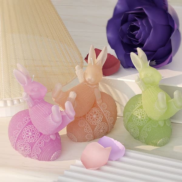 Egg Bunny mold kani