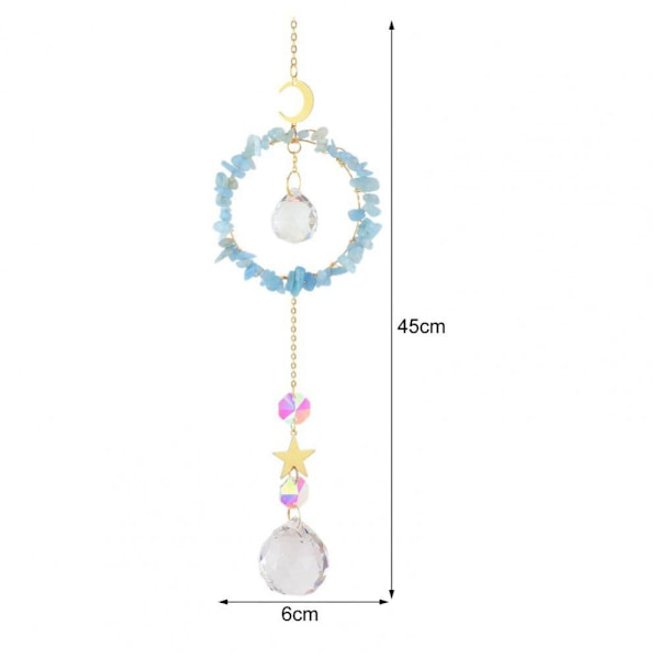 Sun Catchers pyöreä kristallirengas 1 1 1