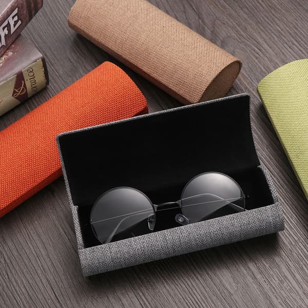 4 kpl kokoontaittuva silmälasikotelo, soikea case , case