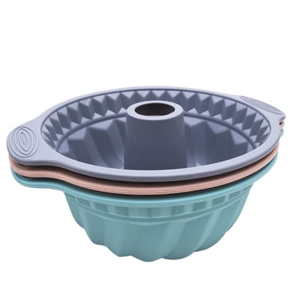 Bunte Kageform Silikone Bageform PINK pink