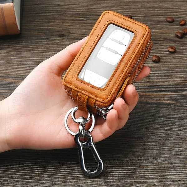 Auton avaimen lompakon case KAHVI coffee
