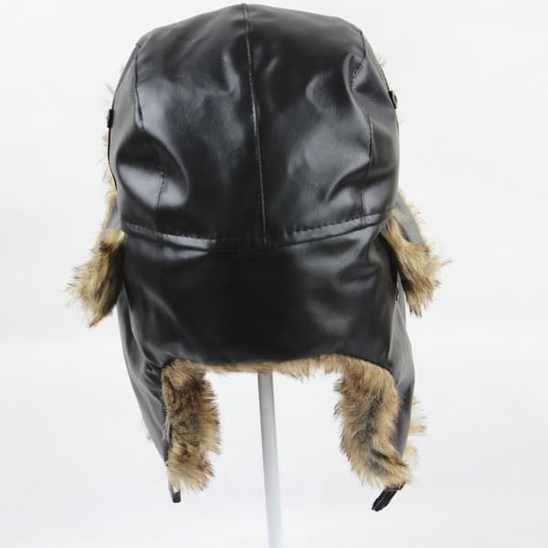 Trapper Hat Vinterhat SORT BLACK
