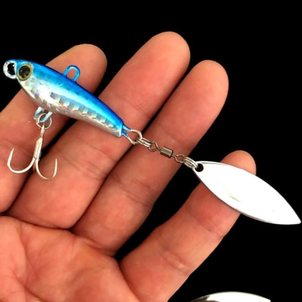 2 stk Metal Fishing Bait VIB Lure 22GC C 22gC