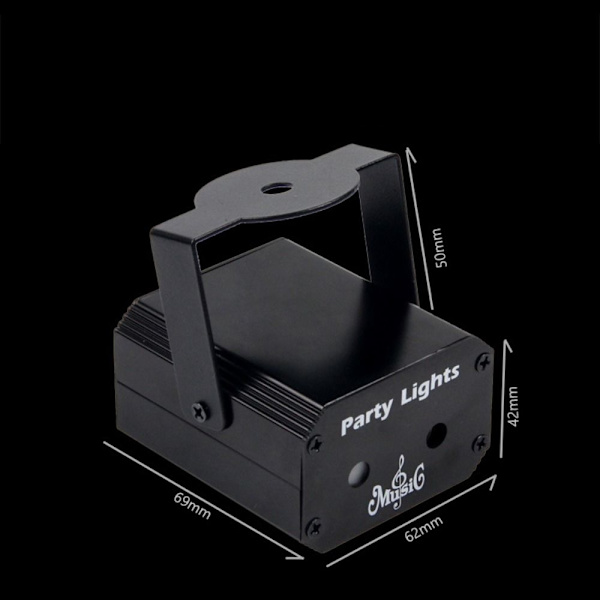 Laser Stage Lighting Disco Light Strobe Lamppu