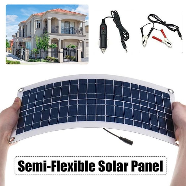 Solcellepanel Power Bank Batteri 10W 10W 10W