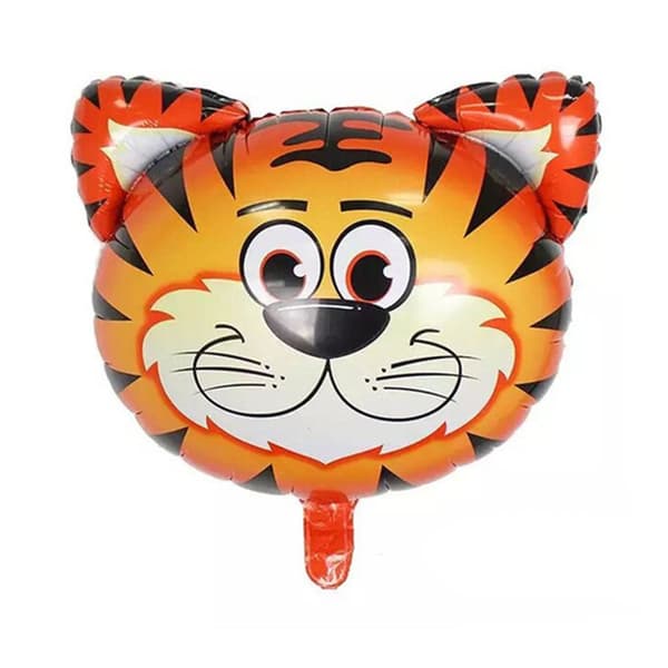14-pack Djungeldjur Lejon Luftballonger Set Number 1