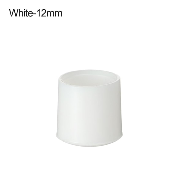 10st/ set Stol Benhöften Möbelfötter VITA 12MM White 12mm