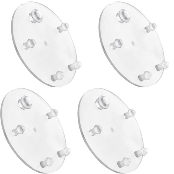 4 kpl Vaihto-WC:n läppätiivistetiivistealuslevy 4Pcs