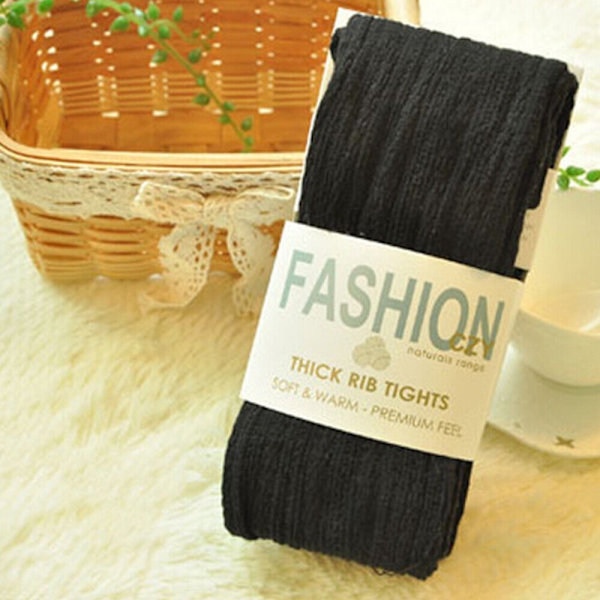 Strømpebukser Footed Tights SORT Black