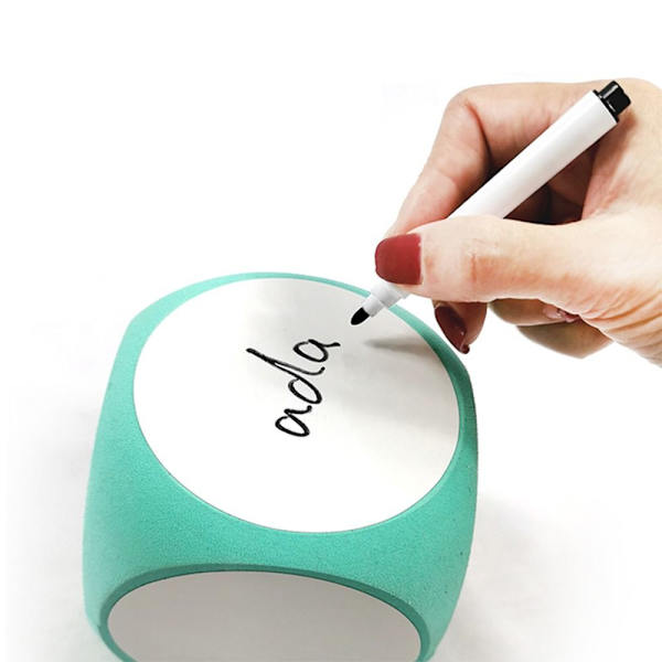 Torka av tärningarna Whiteboard Tärningar GRÖN Green