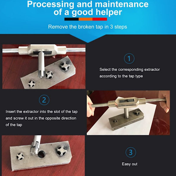 Tap Extractor Broken Head Taps strippet skrue Tap