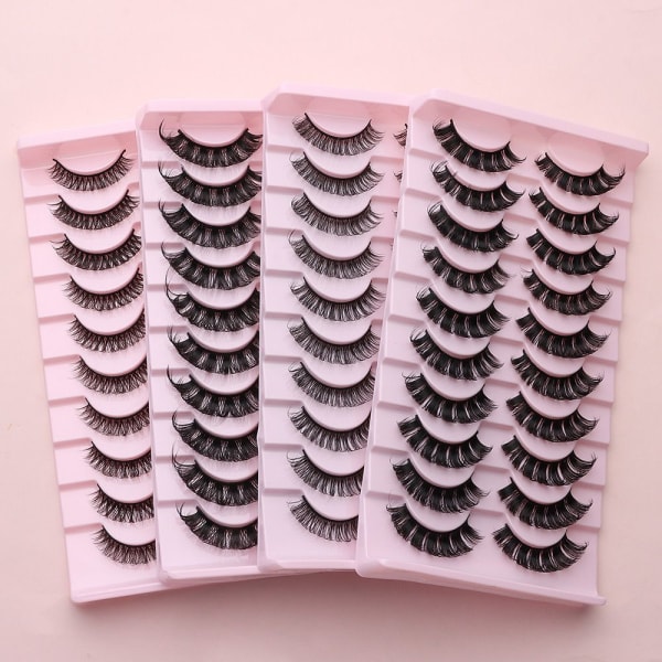 10 Paria 3D Mink DD Curl Venäläiset Tekokarvat
