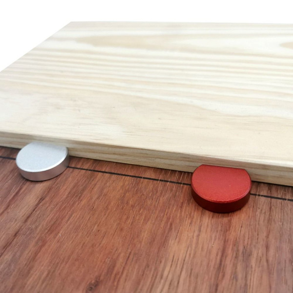 Arbetsbänk Pinn Broms Stop Bänk Hund RÖD 19MMALUMINIUM LEGERING Red 19MMAluminium Alloy-Aluminium Alloy