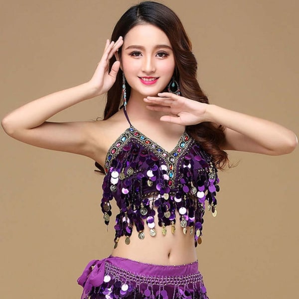 Belly Dance BH Performance Topp ROSA Pink