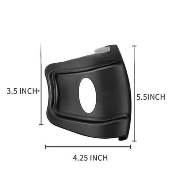 2 st Fälgskydd Fälgskydd Vakter SVARTA Black
