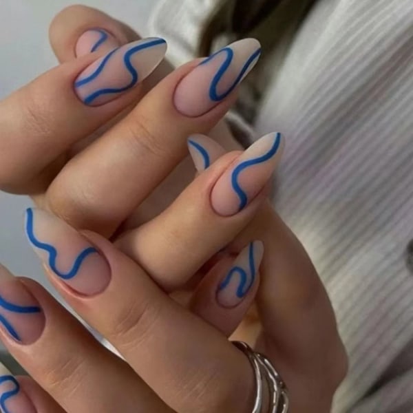 24stk False Nails Long Almond XR-01 XR-01 XR-01