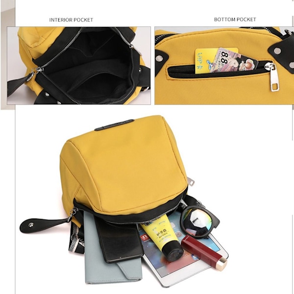 Boutique Vesker Dame Nylon Skulder Trendy Messenger Vesker RØD red