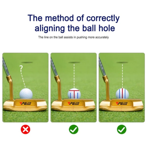 Golf Ball Marker Golf Træningshjælp Line Scriber