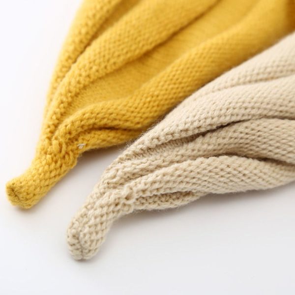 Vinterhattar för barn Baby GUL yellow