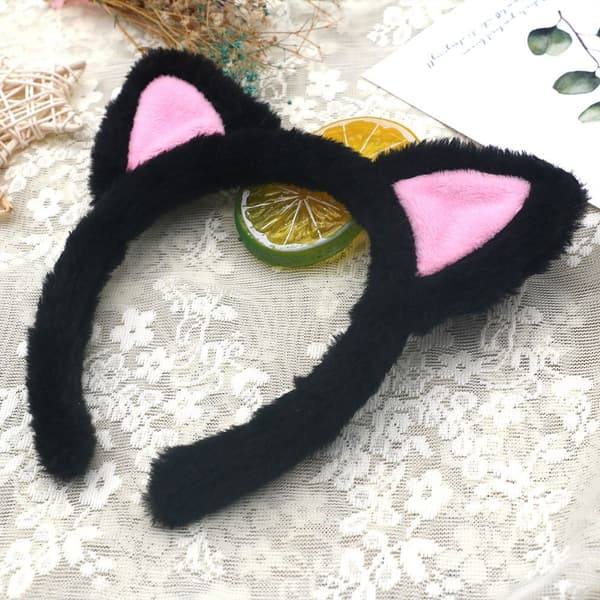 Cat Ears Pannband Öron Hårband 2 2 2