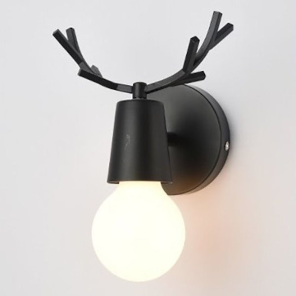 Antlers seinävalaisin MUSTA RAUTA black Iron-Iron