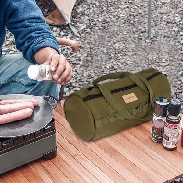 Ground Nail Storage Bag Tält Stake Tool Bag MATCHA MATCHA Matcha