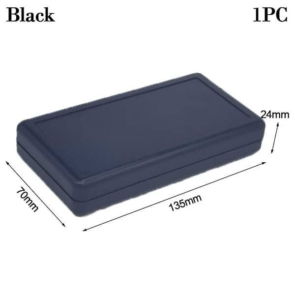 1/2kpl elektroninen projektilaatikko vedenpitävä cover Project MUSTA Black 1pc-1pc