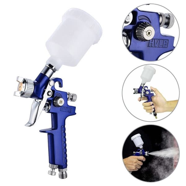 Luftspraymaling Gun Gravity Feed 1MM 1MM 1mm